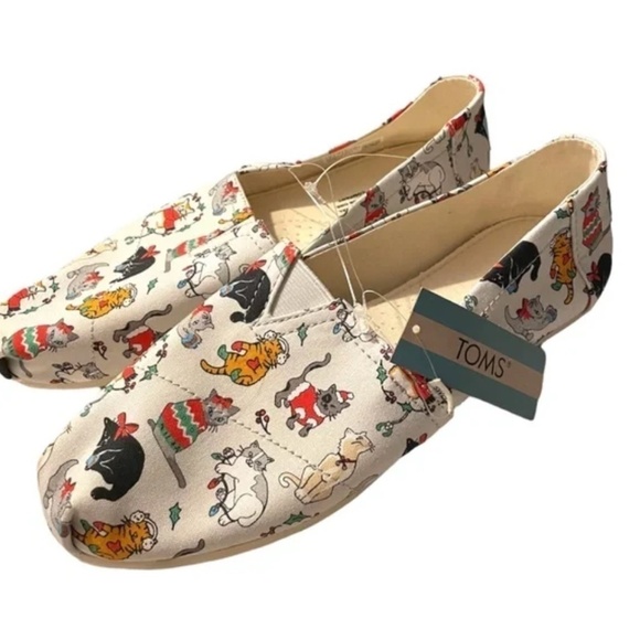 Toms Shoes - Tom's Christmas Cat 7 Holiday‎ Shoes